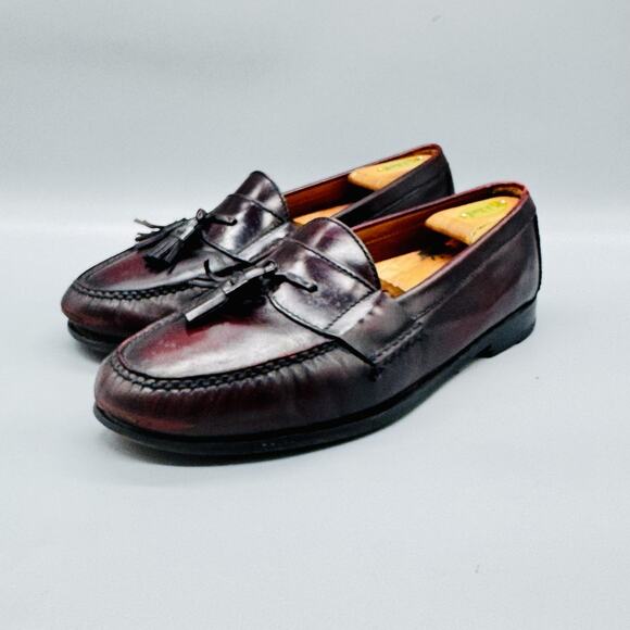 Cole Haan Shoes Mens 10.5 Brown Leather Tassel Loafers Slip On Casual Comfort main image 5